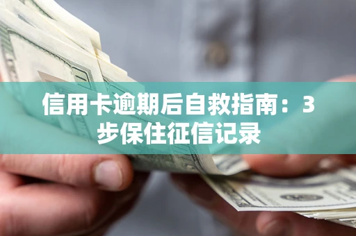 济南信用卡逾期后自救指南：3步保住征信记录