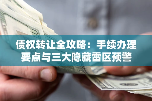 济南债权转让全攻略：手续办理要点与三大隐藏雷区预警