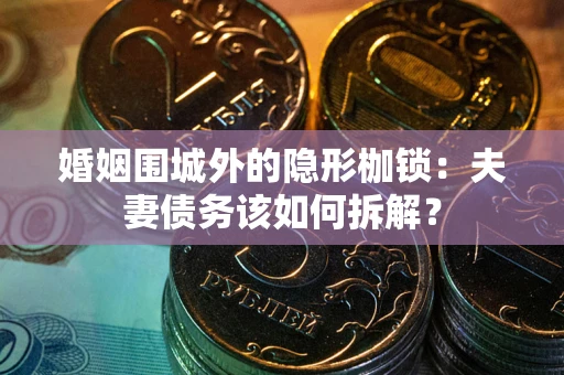 济南婚姻围城外的隐形枷锁：夫妻债务该如何拆解？