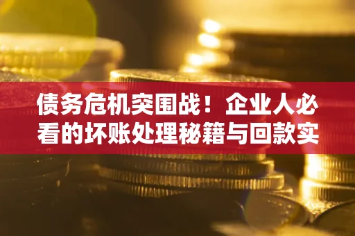 济南债务危机突围战！企业人必看的坏账处理秘籍与回款实战指南